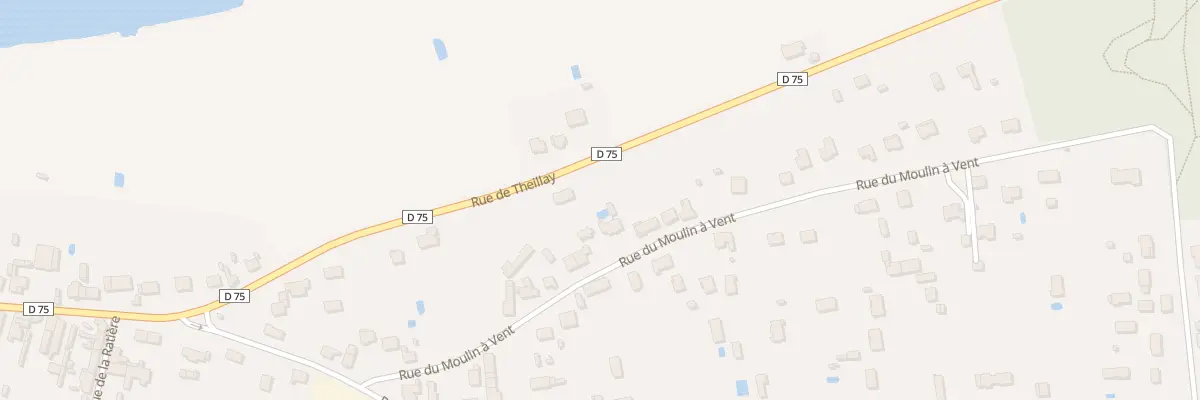 Plan du 26 Rue du Moulin à Vent à Romorantin-Lanthenay