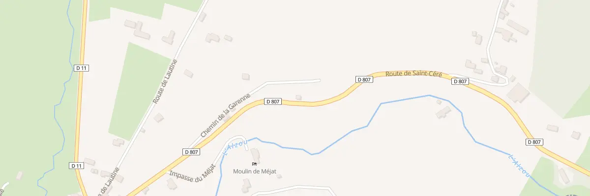 Plan du 5078 La Garenne à Lavergne