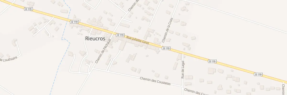 Plan du 41 Rue Juliette Giret à Rieucros