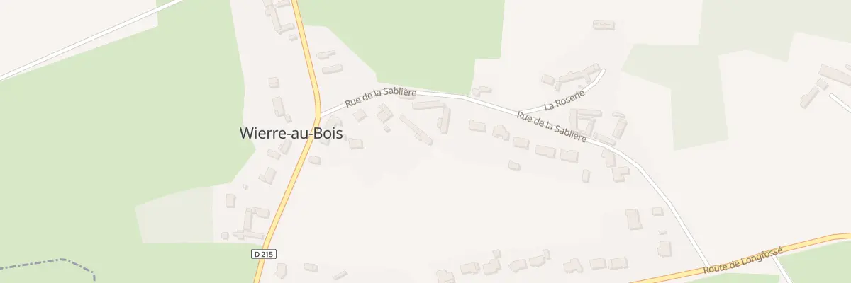 Plan du 24 Rue de la Sablière à Wierre-au-Bois