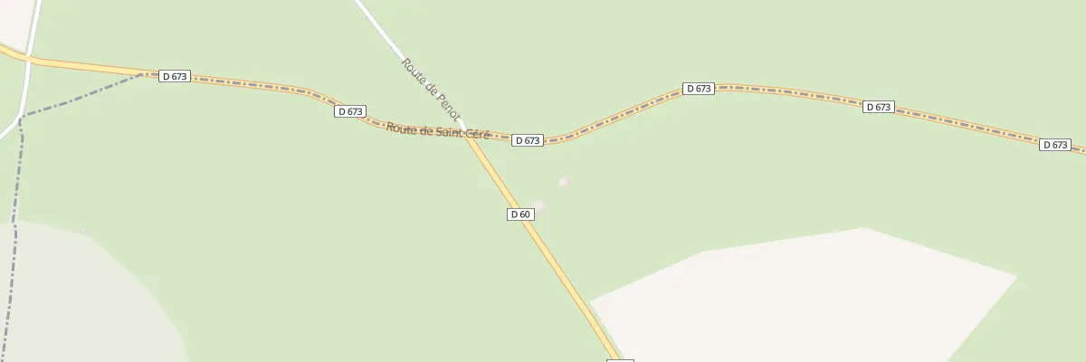 Plan du 5087 Claux de la Gasconne à Thégra