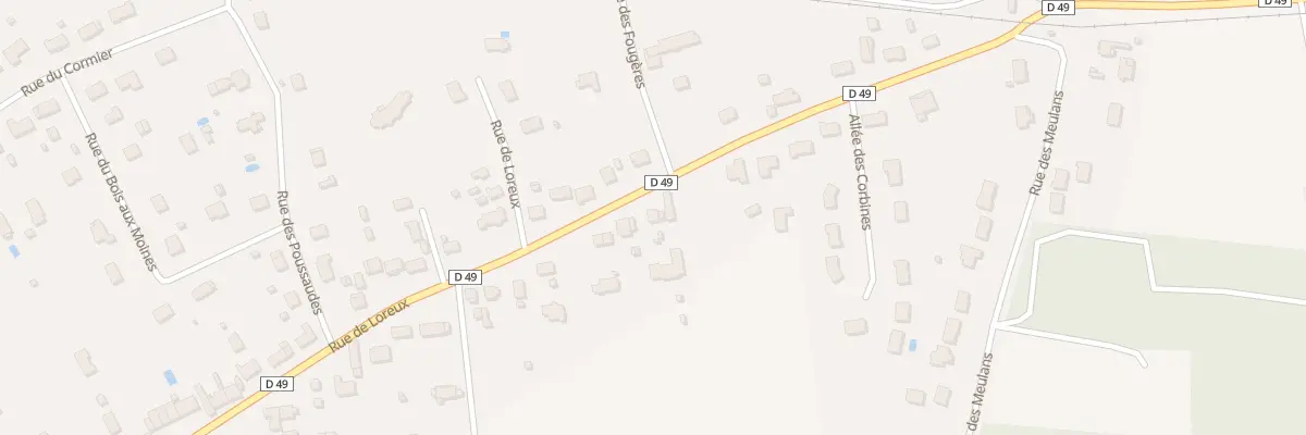 Plan du 143 Rue de Loreux à Romorantin-Lanthenay