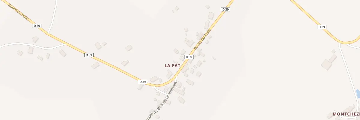 Plan du 5195 Village de la Fat à Montchevrier