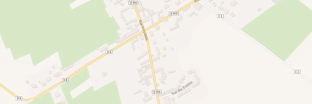 Plan du 14 Rue Principale à Abancourt