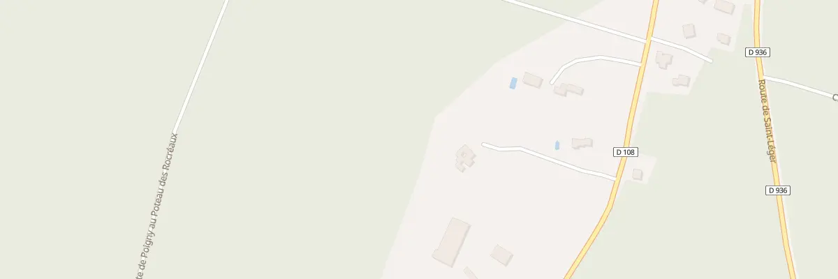 Plan du 55 Rte de Saint-léger à Poigny-la-Forêt