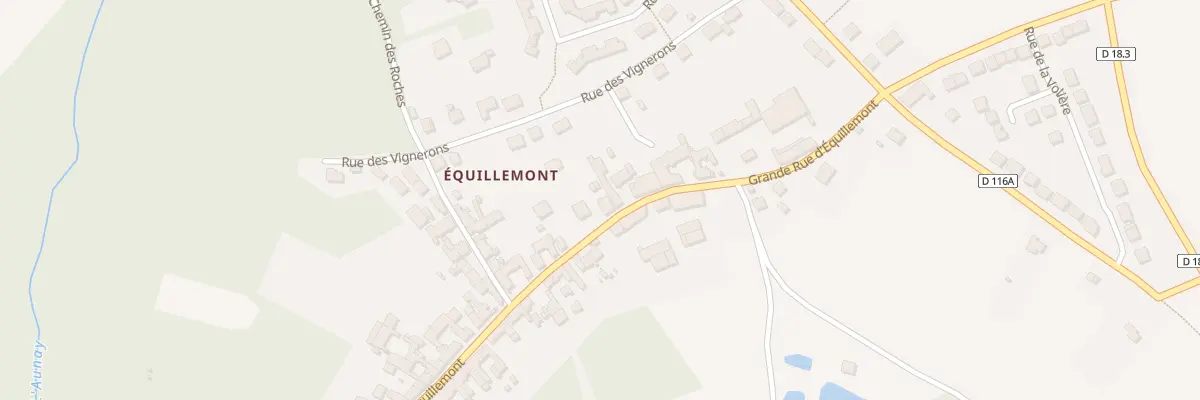 Plan du 43 Grande Rue d’Equillemont à Auneau-Bleury-Saint-Symphorien