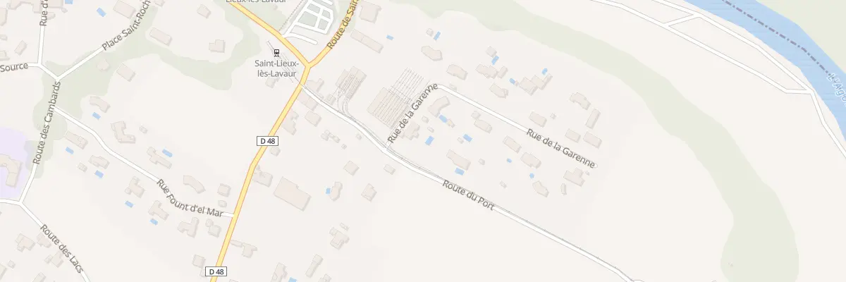 Plan du 2 Rue de la Garenne à Saint-Lieux-lès-Lavaur