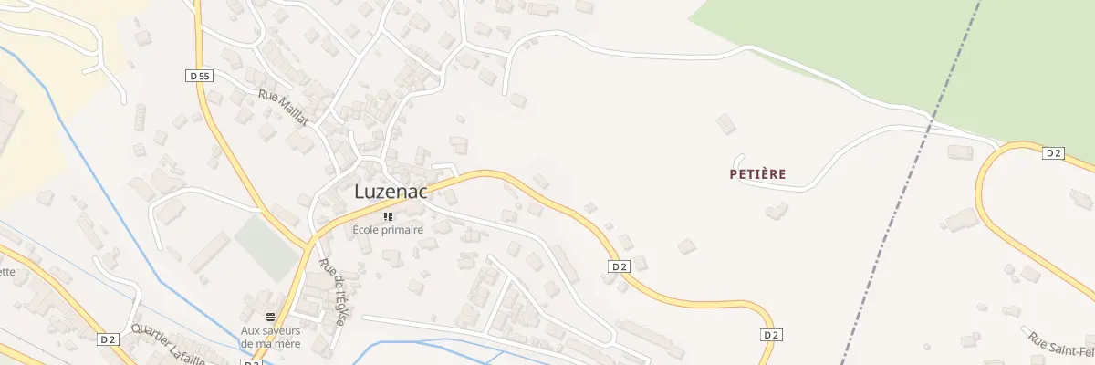 Plan du 3 Rte d’Unac à Luzenac