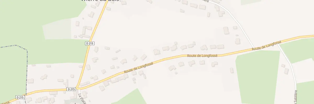 Plan du 237 Rte de Longfossé à Wierre-au-Bois