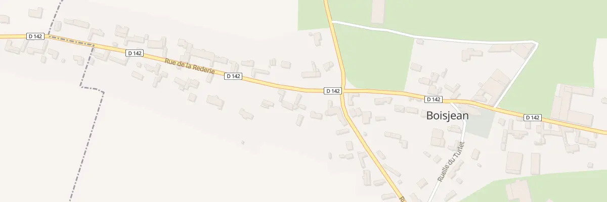 Plan du 1 Rue de la Réderie à Boisjean