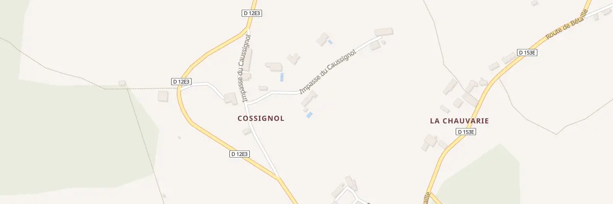 Plan du 256 Imp du Caussignol à Bilhac