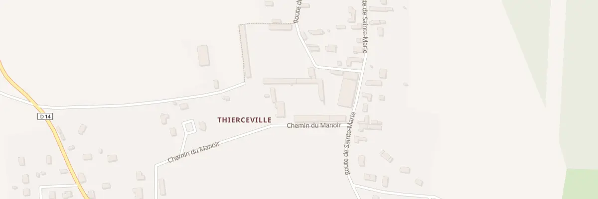 Plan du 134 Thierceville à Bazincourt-sur-Epte