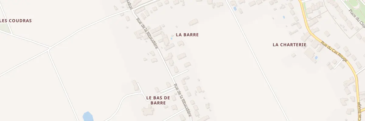 Plan du 21 Rue de la Ribaudière à Chaingy