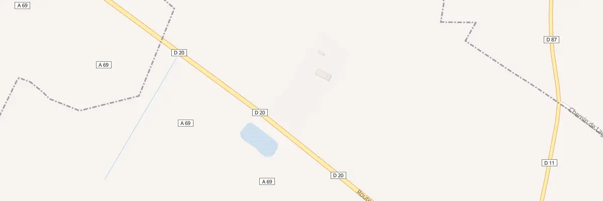Plan du 1 La Gresigne à Vendine
