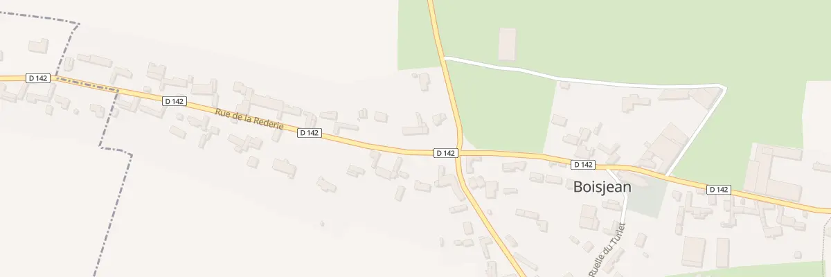 Plan du 4 Rue de la Réderie à Boisjean