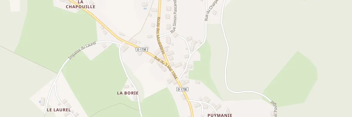 Plan du 5150 Puymanie à Saint-Salvadour