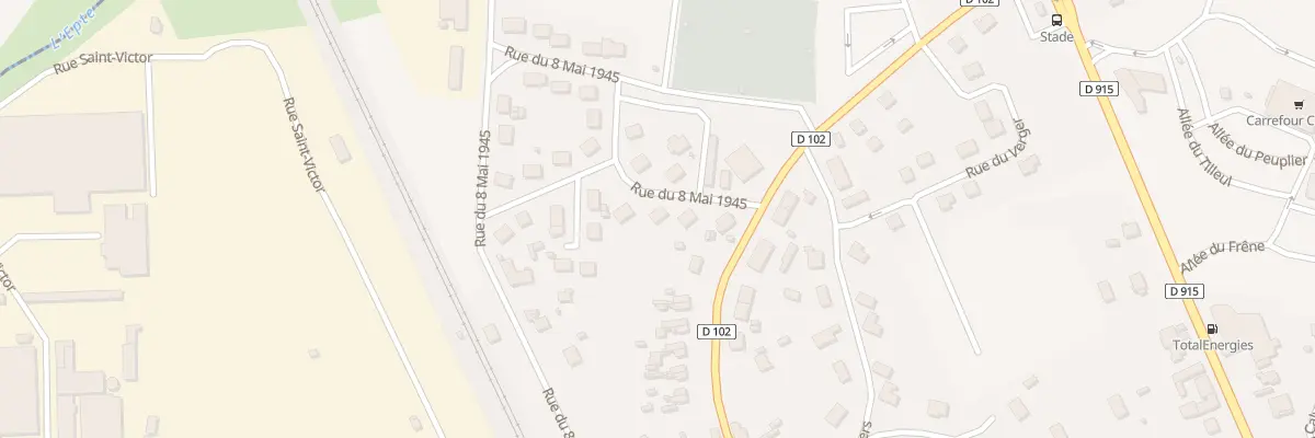 Plan du 22 Rue du 8 Mai 1945 à Sérifontaine
