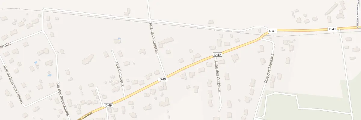 Plan du 170 Rue de Loreux à Romorantin-Lanthenay