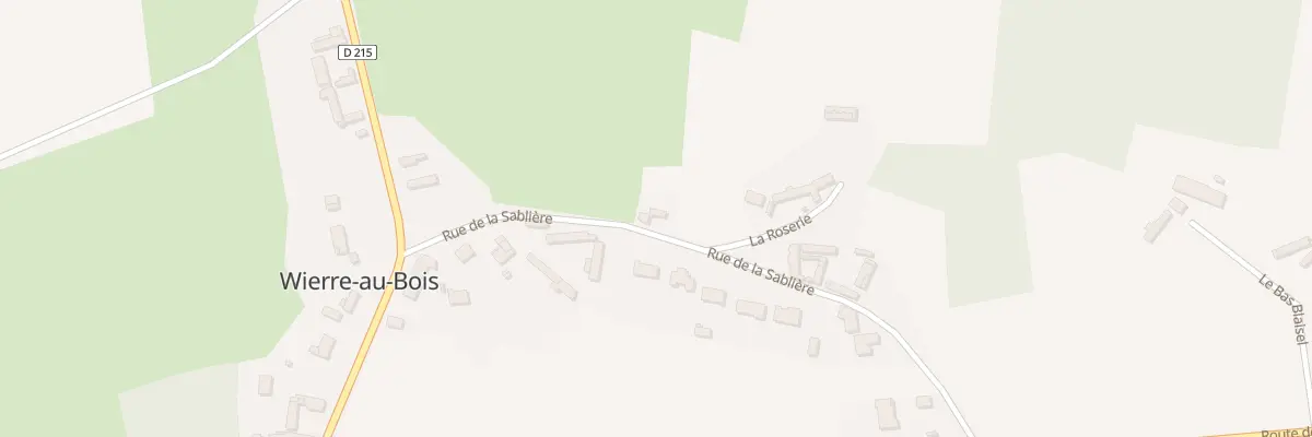Plan du 177 Rue de la Sablière à Wierre-au-Bois
