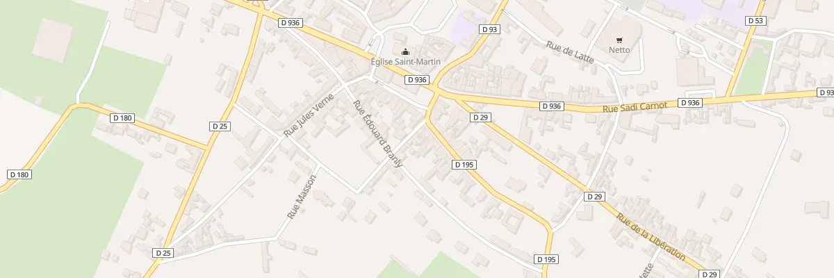 Plan du 1 Rue Louvel à Oisemont