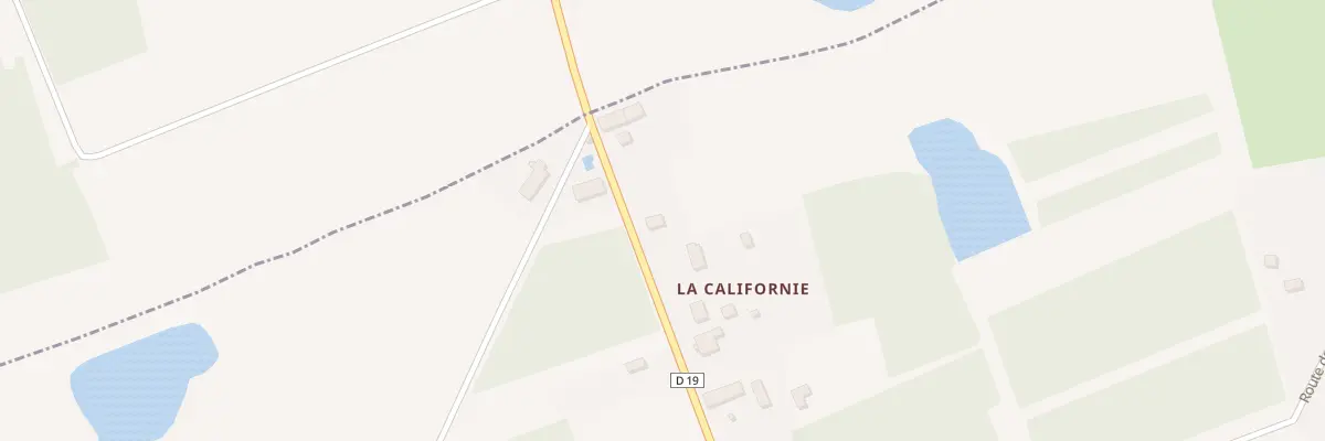 Plan du 5248 La Californie à Ligny-le-Ribault