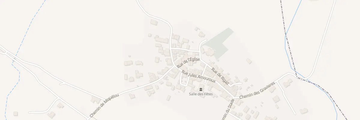 Plan du 4 Rue de l’Eglise à Rieucros