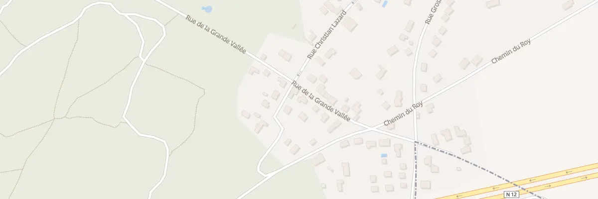 Plan du 4 Rue de la Grande Vallée à La Queue-les-Yvelines