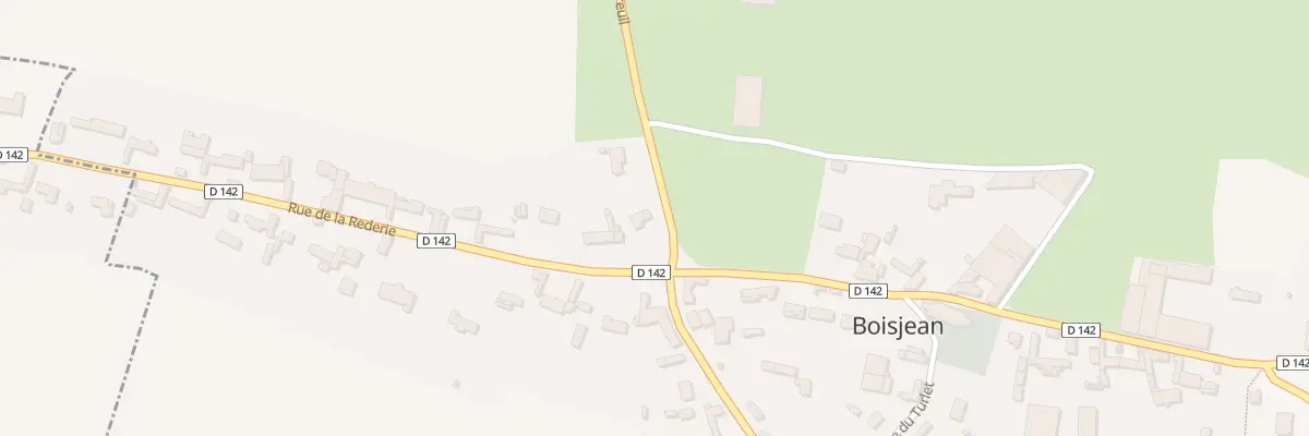 Plan du 2 Rue de la Réderie à Boisjean