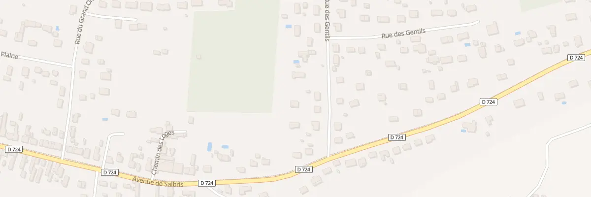 Plan du 10 Rue des Gentils à Romorantin-Lanthenay