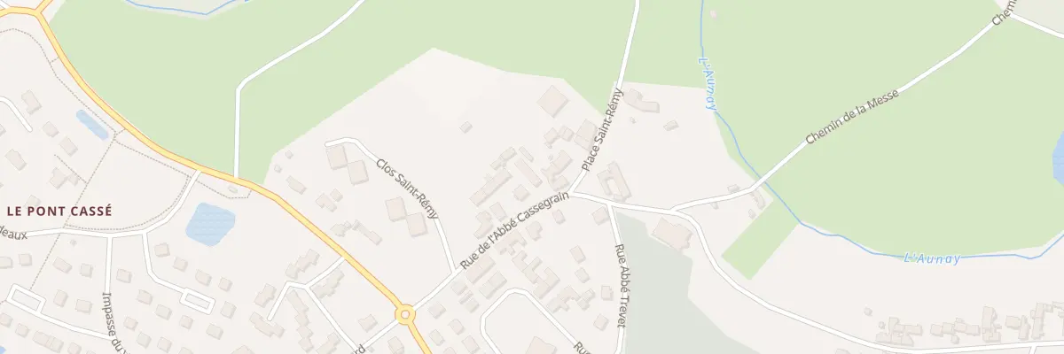 Plan du 4 Rue de l’Abbé Cassegrain à Auneau-Bleury-Saint-Symphorien