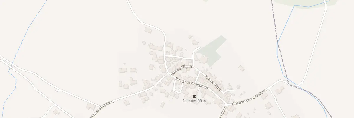 Plan du 4 Rue du Presbytére à Rieucros