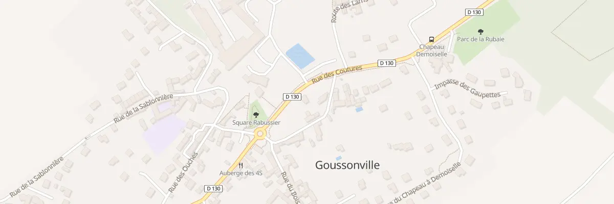 Plan du 20 Rue des Coutures à Goussonville