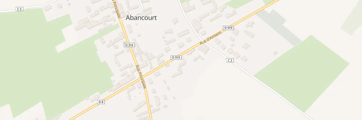 Plan du 8 Rue d’Amiens à Abancourt