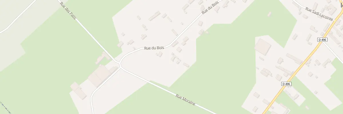 Plan du 14 Rue du Bois à Beaucamps-le-Jeune