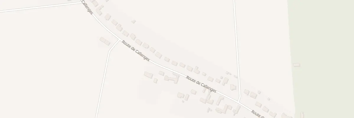 Plan du 101 Rte de Callenges à Vron