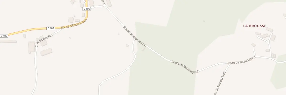 Plan du 5182 Escaravage à Puy-d’Arnac