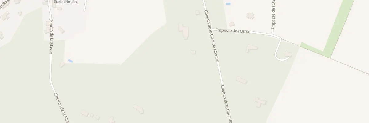 Plan du 8 Che de la Cour de l’Orme à Grosrouvre