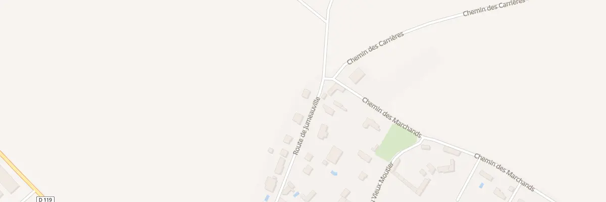 Plan du 17 Rte de Jumeauville à Goupillières