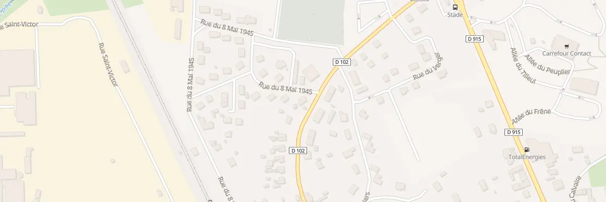 Plan du 26 Rue du 8 Mai 1945 à Sérifontaine