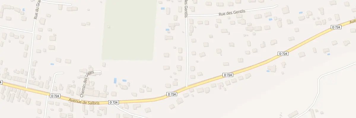 Plan du 6 Rue des Gentils à Romorantin-Lanthenay