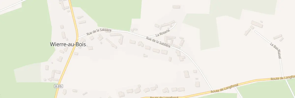 Plan du 220 Rue de la Sablière à Wierre-au-Bois