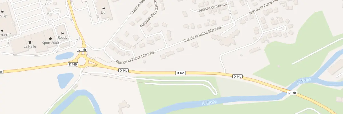 Plan du 35 Rue de la Reine Blanche à Gisors