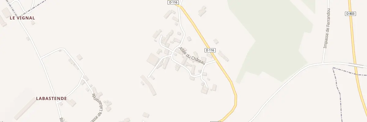 Plan du 5127 Chapou à Tauriac