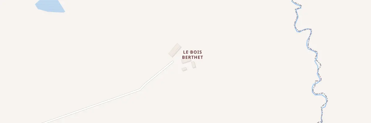 Plan du 5569 Le Bois Berthet à Cluis