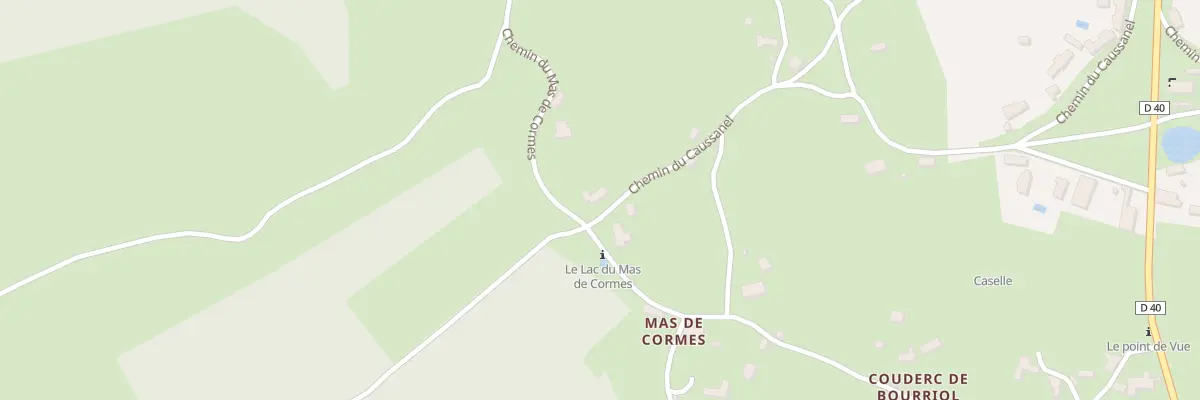 Plan du 5213 Le Caussanel à Espédaillac