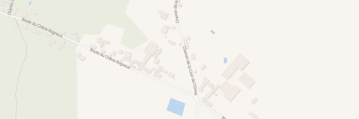 Plan du 22 Che de la Cour de l’Orme à Grosrouvre