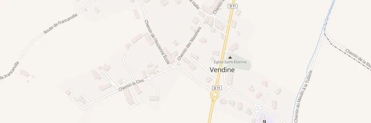 Plan du 17 Le Village à Vendine