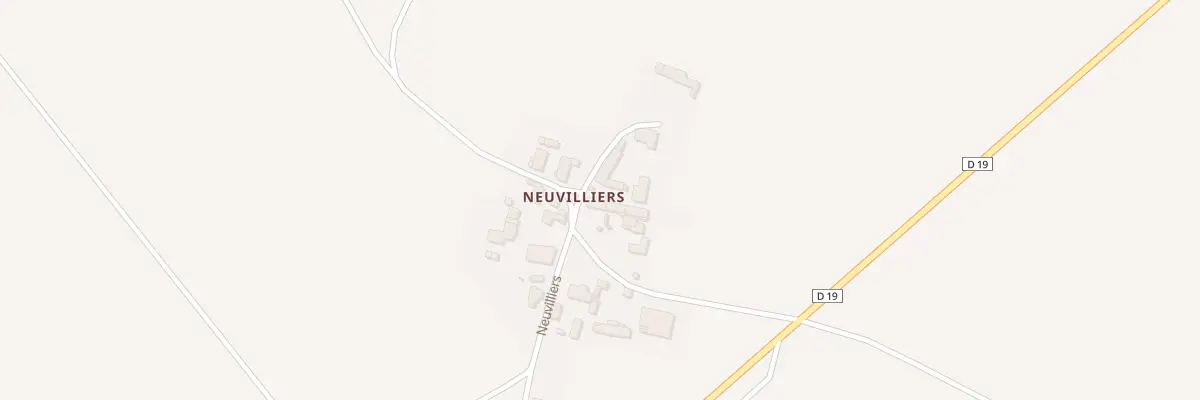 Plan du 11 Neuvilliers à Lumeau