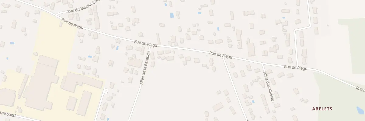 Plan du 39 Rue de Piégu à Romorantin-Lanthenay
