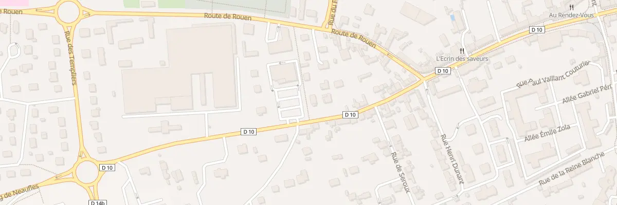 Plan du 76 Rue du Faubourg de Neaufles à Gisors